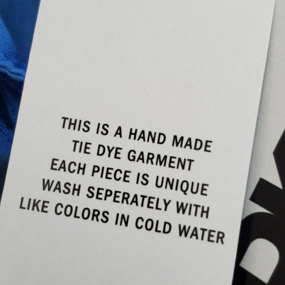 DKNY Women's Long-Sleeve Tie Dye Button-Front Shirt Size Large - Picture 7 of 12